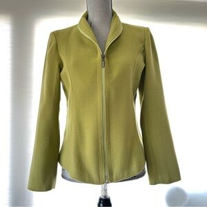 Vintage Fendi 100% Cashmere Zip Jacket – Size Large (Runs Small), Made in Italy